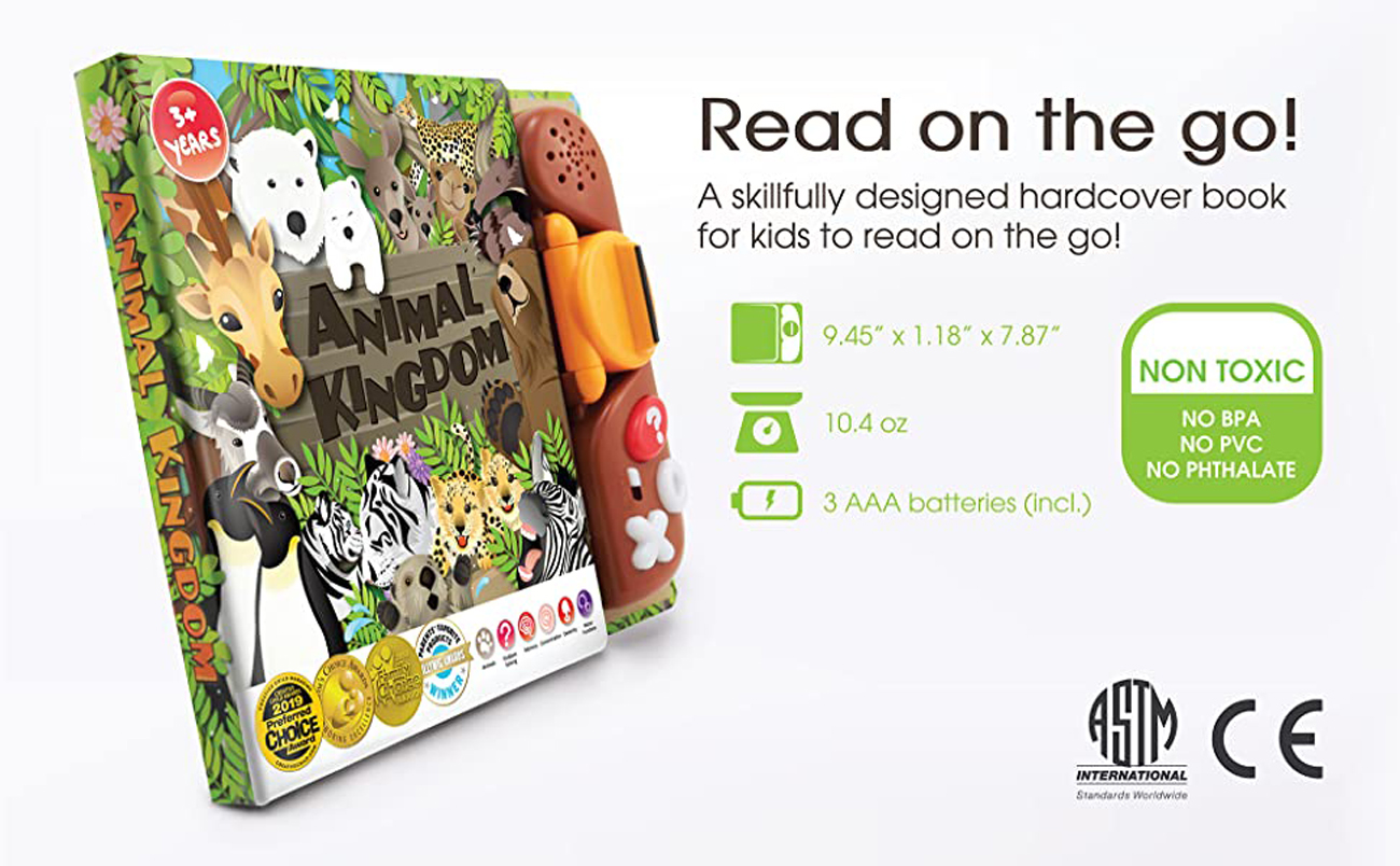 BEST LEARNING Book Reader Animal Kingdom